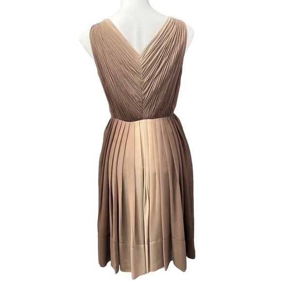 𝅺talbots Pleated Ombre Cocktail‎ Dress size 4 - Picture 3 of 6